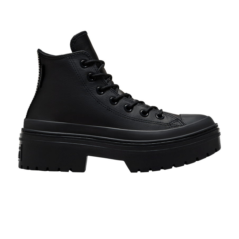 Фото № 1 с приближением к товару «‎Converse Women's Chuck Taylor All Star Lugged Heel Platform Waterproof High Triple Black»