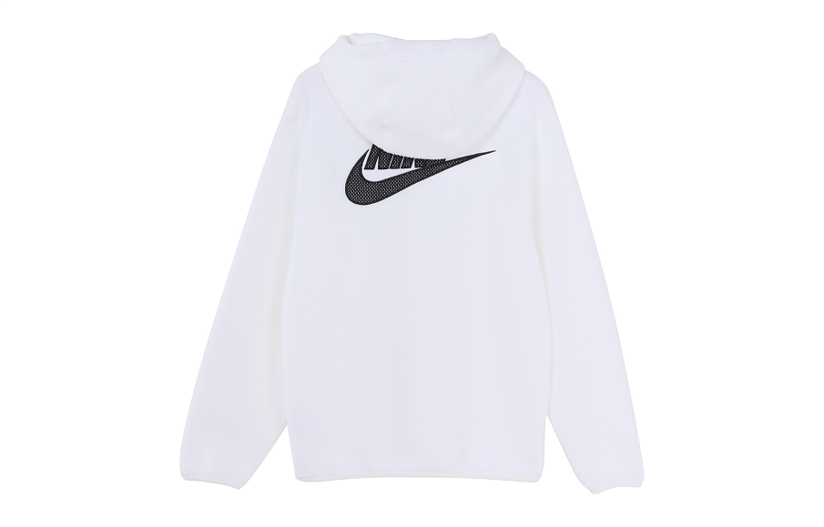 Фото № 2 с приближением к товару «‎Nike Mens Sportswear Sport Essentials + Hoodie White»