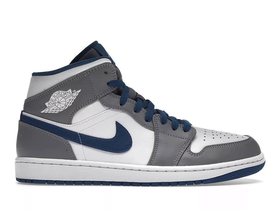 Фото № 1 с приближением к товару «‎Jordan 1 Mid True Blue»