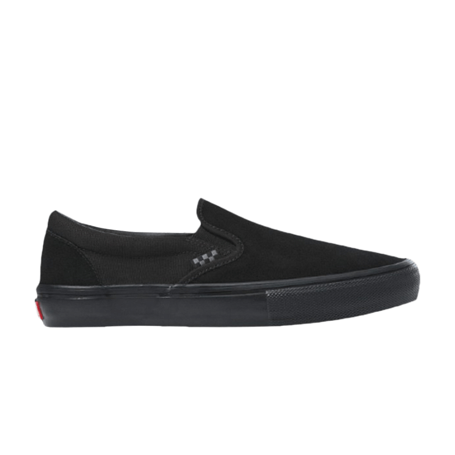 Фото № 1 с приближением к товару «‎Vans Skate Slip-On Black Checkerboard»