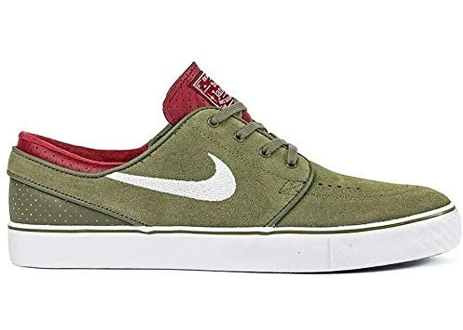 Фото № 1 с приближением к товару «‎Nike SB Zoom Stefan Janoski Medium Olive Team Red»