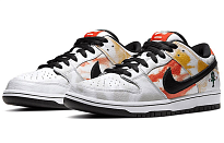 Фото № 3 с приближением к товару «‎Nike SB Dunk Low Pro QS Skate shoes Roswell Raygun»