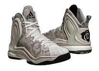 Фото № 1 с приближением к товару «‎adidas D Rose 5 Boost White Tan Snakeskin»