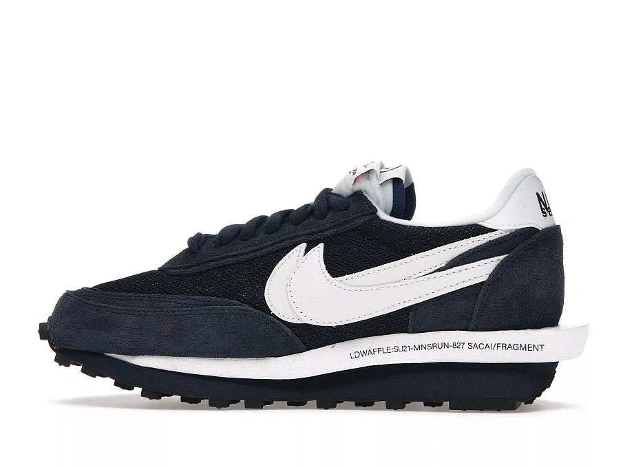 Фото № 4 с приближением к товару «‎Nike LD Waffle SF sacai Fragment Blue Void»