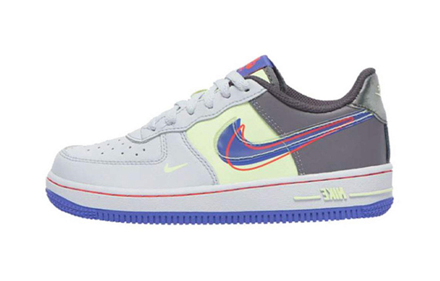 Фото № 1 с приближением к товару «‎(BP) Nike Force 1 LV8 GreyWhitePurple»