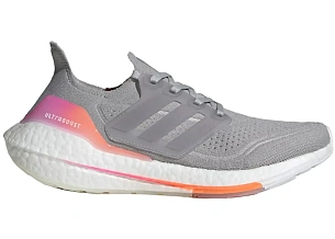 adidas Ultra Boost 21 Grey Screaming Orange 