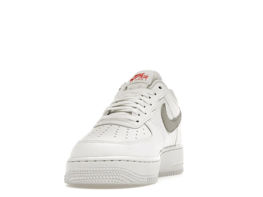 Фото № 3 с приближением к товару «‎Nike Air Force 1 Low 07 SE Double Swoosh White Picante»