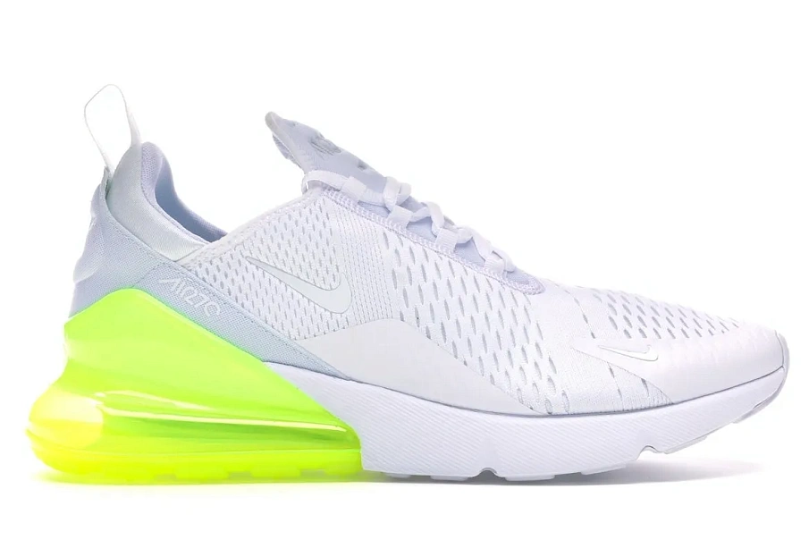 Фото № 1 с приближением к товару «‎Nike Air Max 270 White Pack (Volt)»