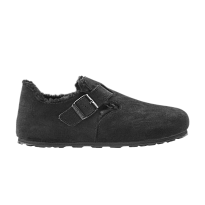 Фото № 1 с приближением к товару «‎Birkenstock London Shearling Suede Leather Black»