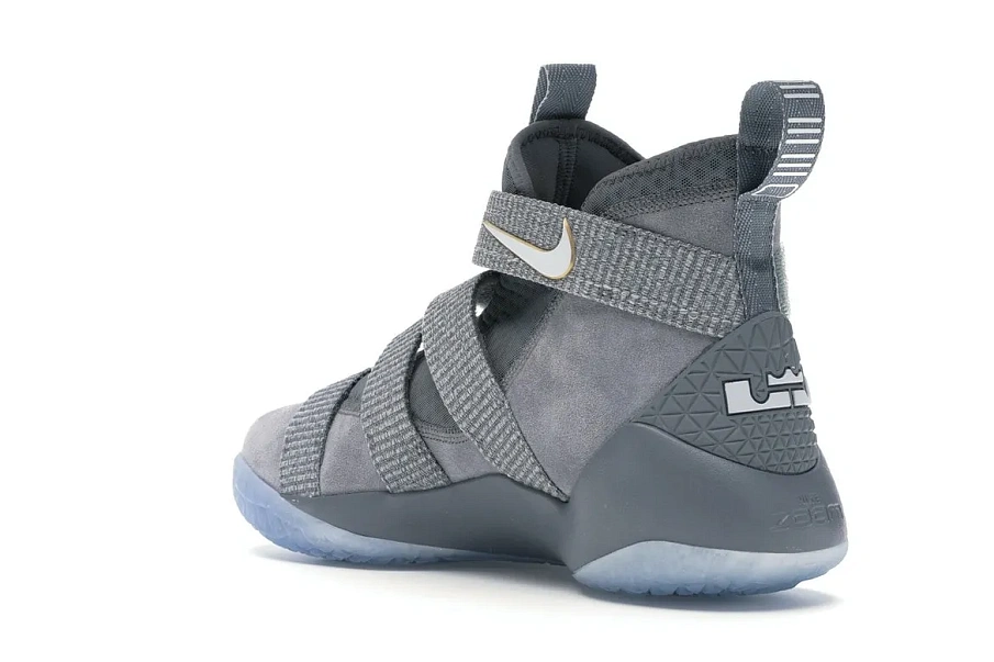 Фото № 3 с приближением к товару «‎Nike LeBron Zoom Soldier 11 Cool Grey»