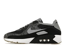 Фото № 6 с приближением к товару «‎Nike Air Max 90 Ultra 2.0 Flyknit Black Wolf Grey»