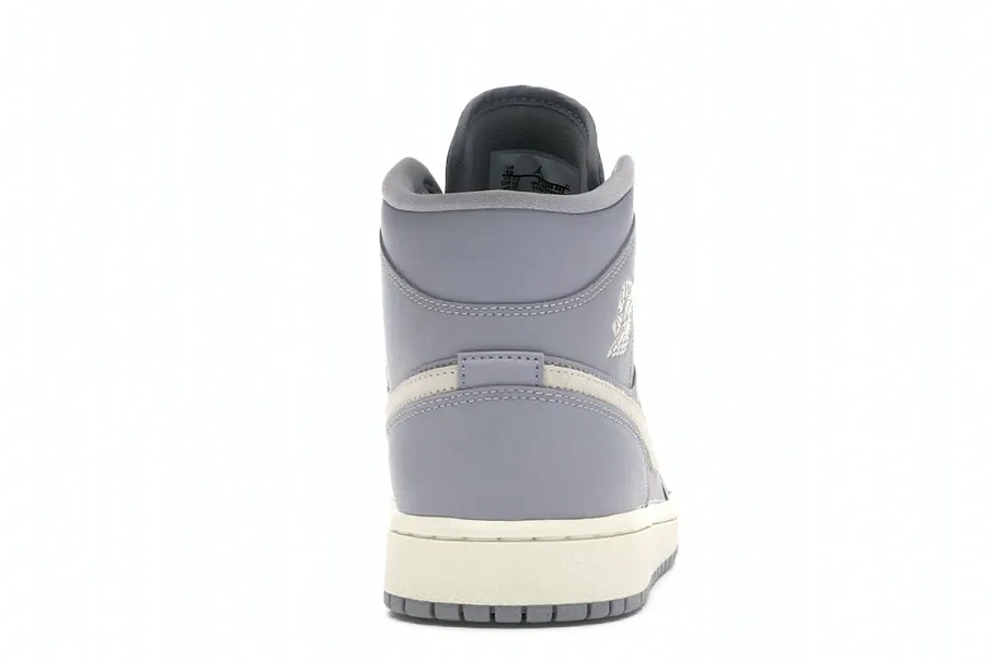 Фото № 4 с приближением к товару «‎Jordan 1 Mid Atmosphere Grey Pale Ivory »