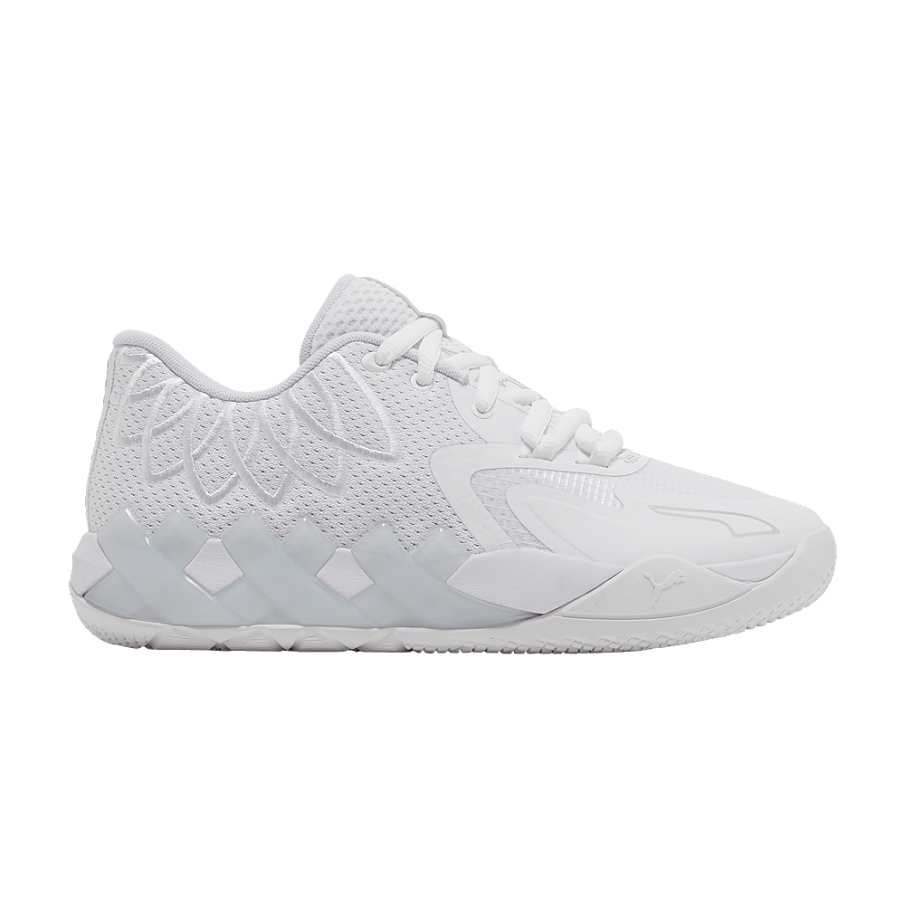 Фото № 1 с приближением к товару «‎Puma MB.01 Lo Jr Team Colors - Triple White»