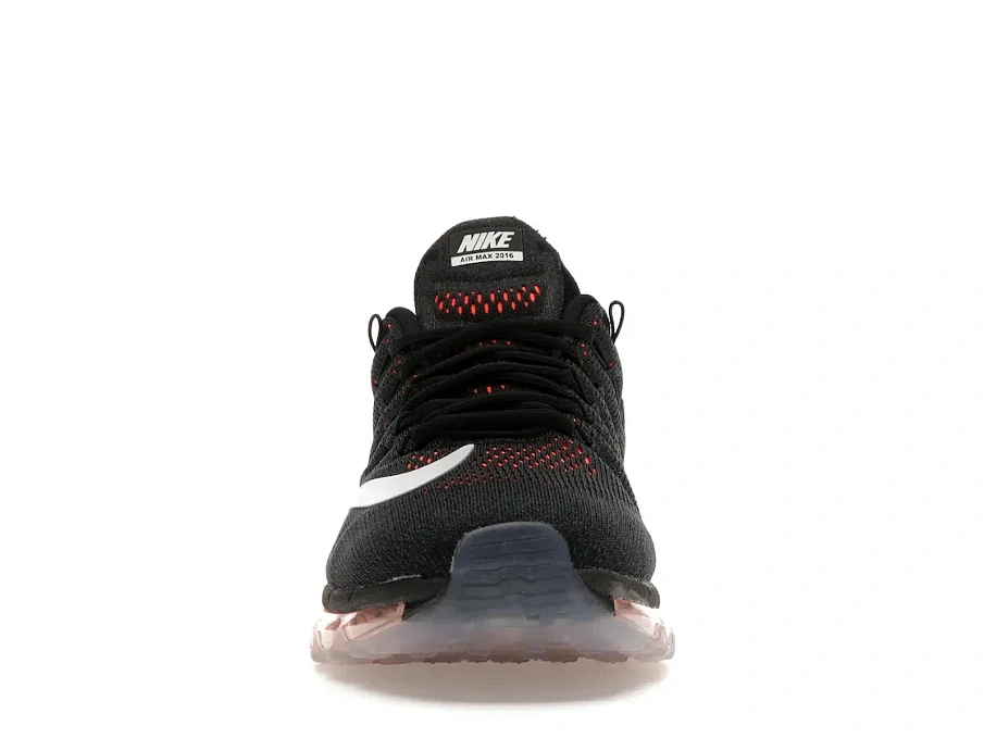 Фото № 2 с приближением к товару «‎Nike Air Max 2016 Black Total Crimson»