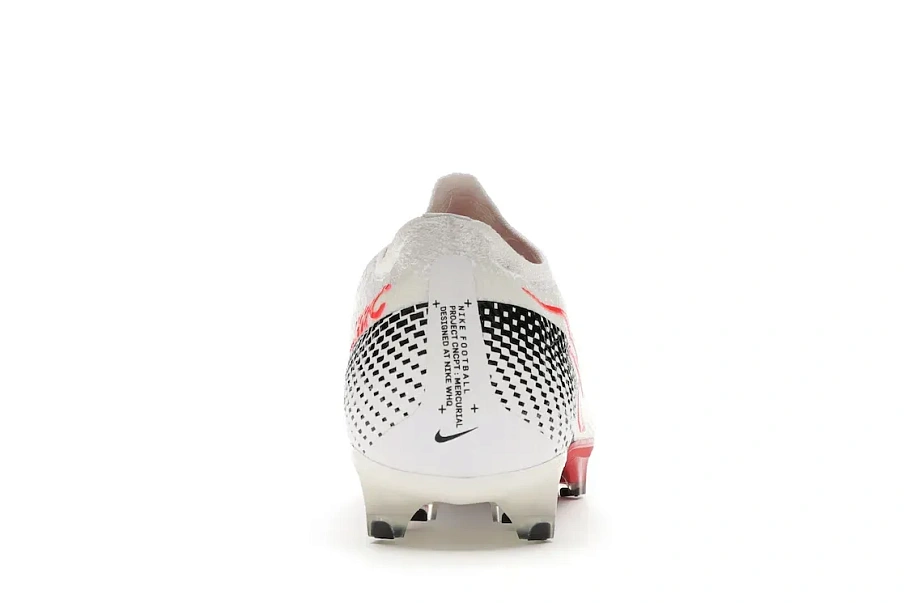 Фото № 4 с приближением к товару «‎Nike Mercurial Vapor 13 Elite FG White Laser Crimson»