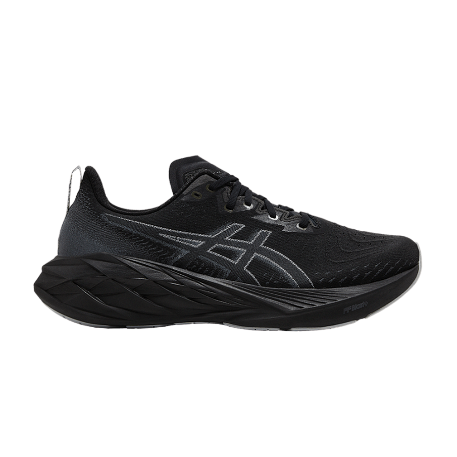 Фото № 1 с приближением к товару «‎ASICS Novablast 4 Wide Black Graphite Grey (1011B694-002)»