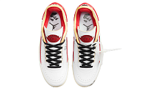Фото № 4 с приближением к товару «‎Off-White Nike Air Jordan 2 Low "White and Varsity Red»