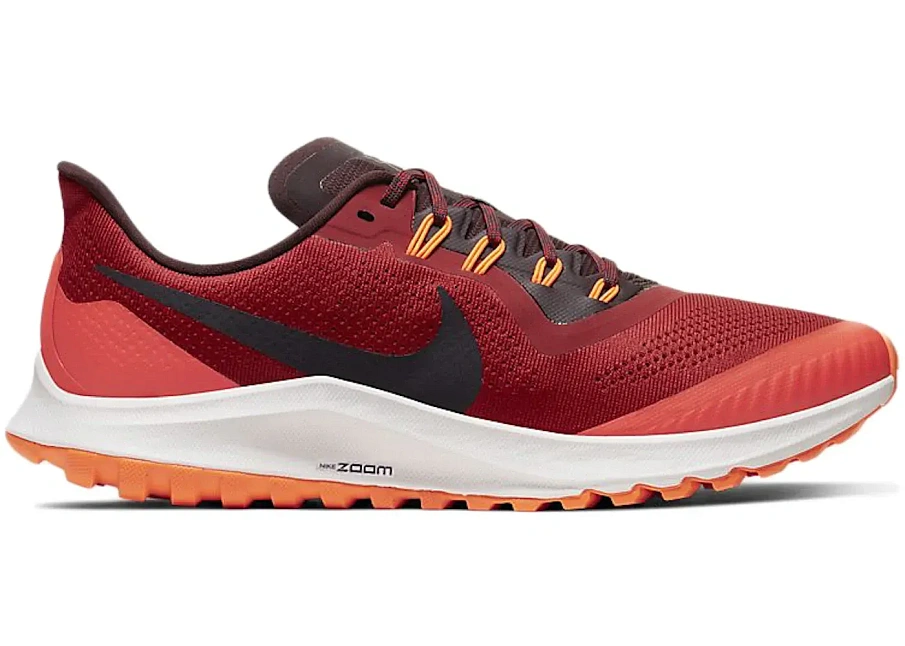 Фото № 1 с приближением к товару «‎Nike Air Zoom Pegasus 36 Trail Dune Red»