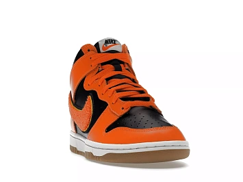 Nike Dunk High University Chenille Swoosh Safty Orange - 1