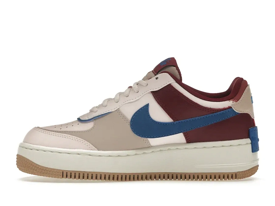Фото № 3 с приближением к товару «‎Nike Air Force 1 Low Shadow Light Soft Pink Team Red Blue »