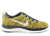 Фото № 1 с приближением к товару «‎Nike Flyknit Lunar1+ Dark Obsidian Laser Orange »