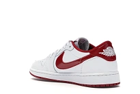 Фото № 5 с приближением к товару «‎Jordan 1 Retro Low White Varsity Red»