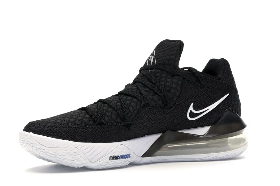 Фото № 3 с приближением к товару «‎Nike LeBron 17 Low Black White»
