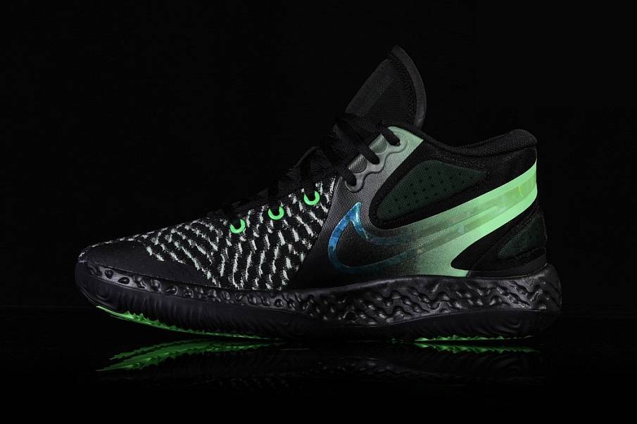 Фото № 3 с приближением к товару «‎Nike KD Trey 5 VIII 'Black Illusion Green'»