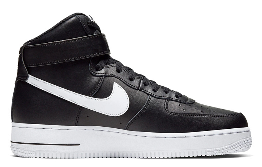 Фото № 2 с приближением к товару «‎Nike Air Force 1 High 'Black White'»