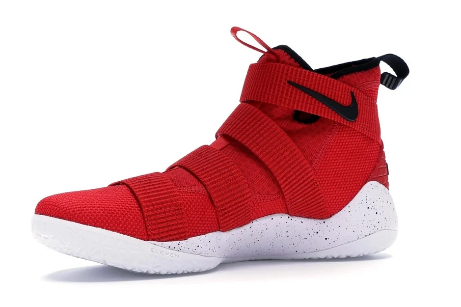 Фото № 4 с приближением к товару «‎Nike LeBron Zoom Soldier 11 University Red White»