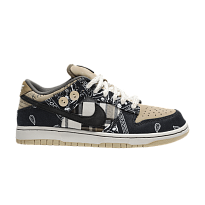 Фото № 1 с приближением к товару «‎Travis Scott x Nike Dunk Low PRM SB QS Cactus Jack Friends and Family»