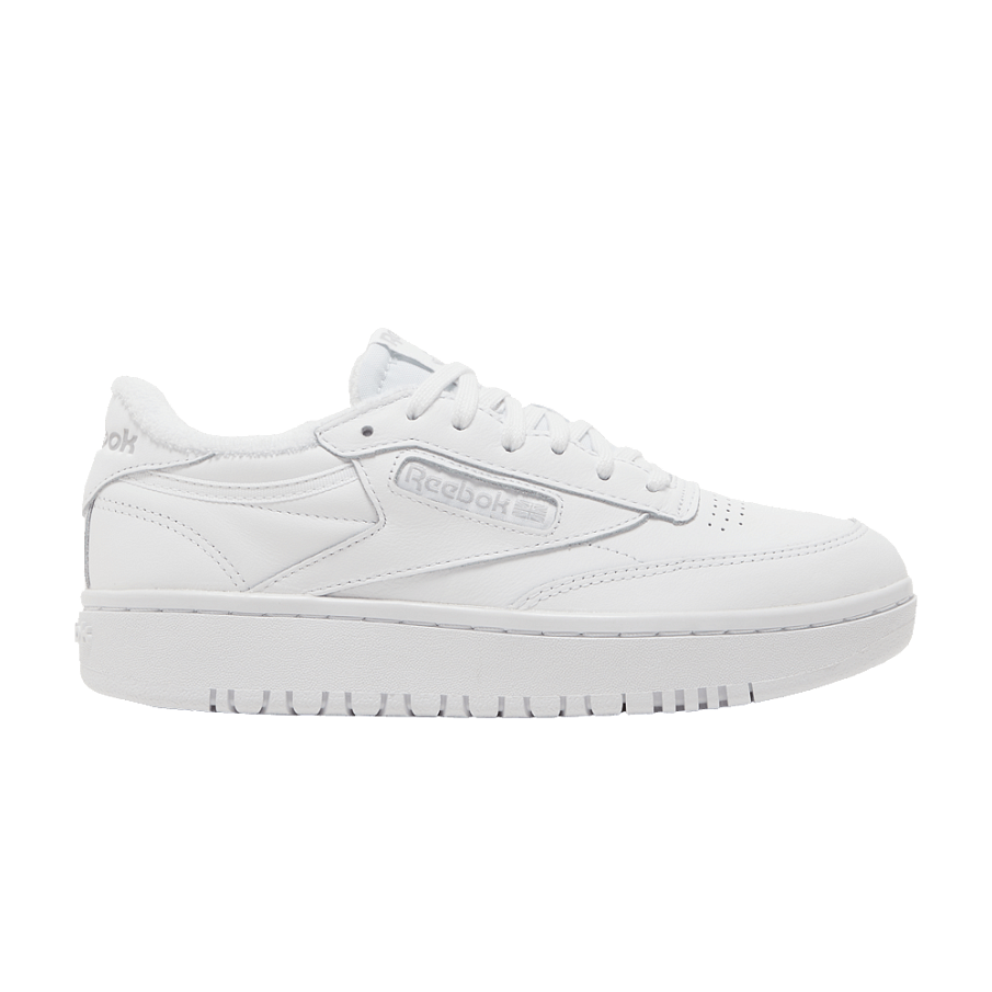 Фото № 1 с приближением к товару «‎Reebok Women's Club C Double White Cold Grey»
