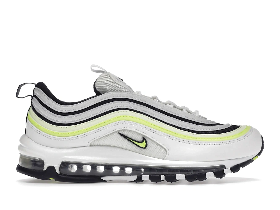 Фото № 1 с приближением к товару «‎Nike Air Max 97 White Black Volt»