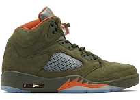 Фото № 1 с приближением к товару «‎Jordan 5 Retro Olive (2024)»