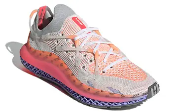 adidas originals 4D Fusio WhiteOrange - 5
