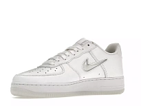 Фото № 6 с приближением к товару «‎Nike Air Force 1 Low 07 Retro Color of the Month Jewel Swoosh Triple White»