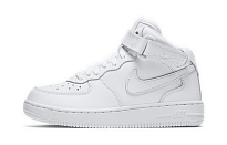 Фото № 1 с приближением к товару «‎Nike Air Force 1 Mid White»