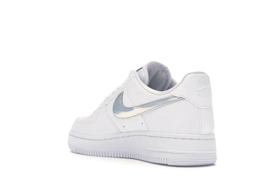 Фото № 6 с приближением к товару «‎Nike Air Force 1 Low White Irisdescent »