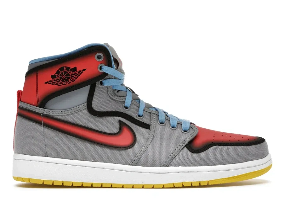 Фото № 1 с приближением к товару «‎Jordan 1 Retro RTTG Barcelona»