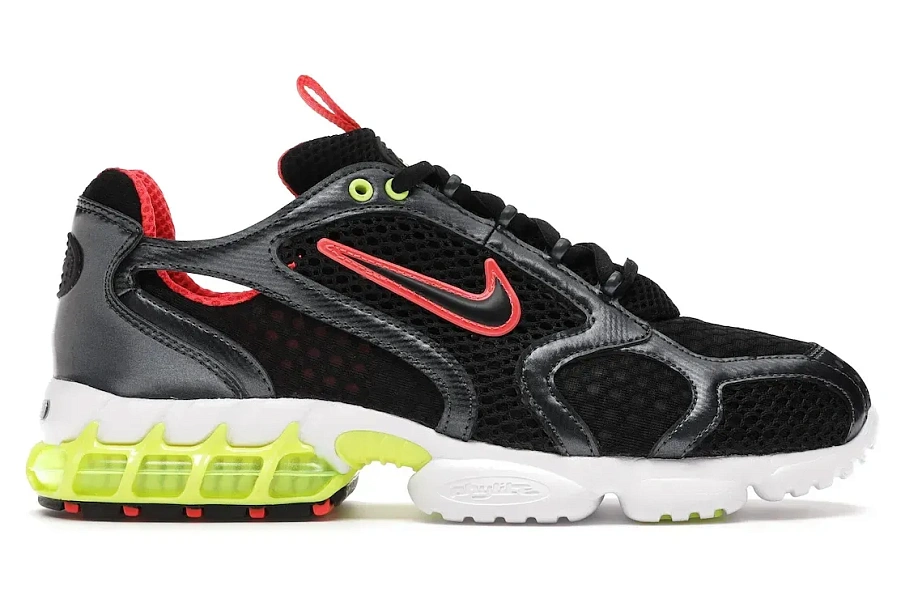 Фото № 1 с приближением к товару «‎Nike Air Zoom Spiridon Cage 2 Metallic Hematite Track Red Volt »