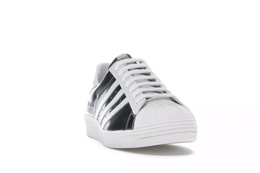 Фото № 5 с приближением к товару «‎adidas Superstar Prada Silver»