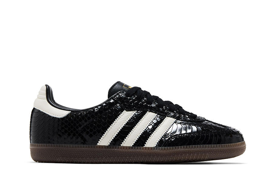 Фото № 1 с приближением к товару «‎adidas Women's Samba OG Core Black Off White Gum»