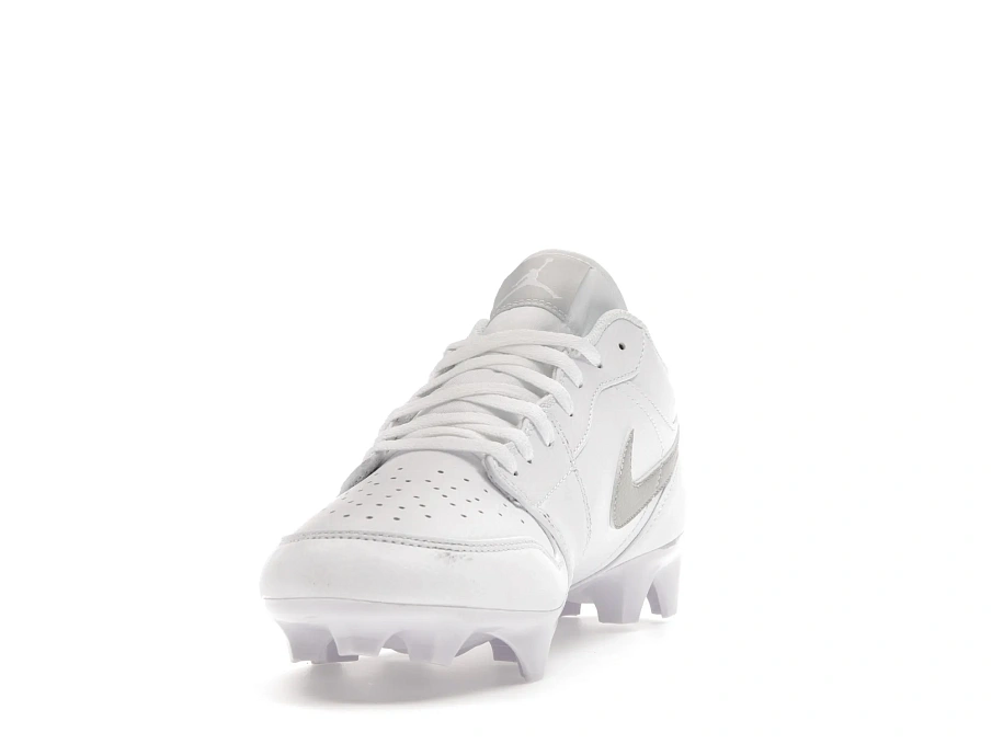 Фото № 4 с приближением к товару «‎Jordan 1 Low TD Cleat White Grey Fog»