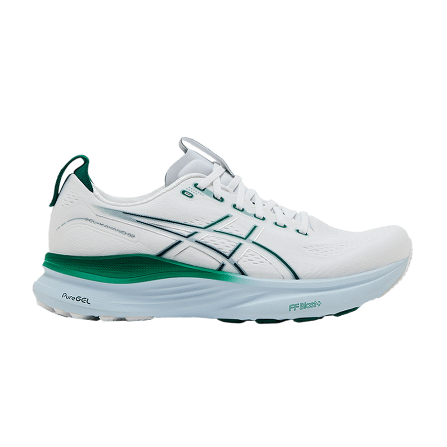 Фото № 1 с приближением к товару «‎ASICS Gel Kayano 32 White Jasper Green»