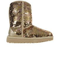Фото № 1 с приближением к товару «‎UGG Women's Classic Short Boot Sequin - Gold»