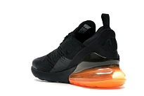 Фото № 6 с приближением к товару «‎Nike Air Max 270 Black Total Orange»