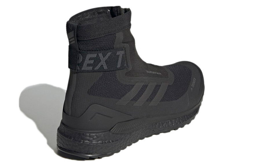 Фото № 4 с приближением к товару «‎Pharrell Williams x adidas Terrex Free Hiker C.Dry Black»