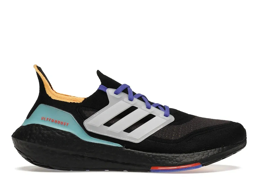 Фото № 1 с приближением к товару «‎adidas Ultra Boost 21 Pulse Aqua Black»