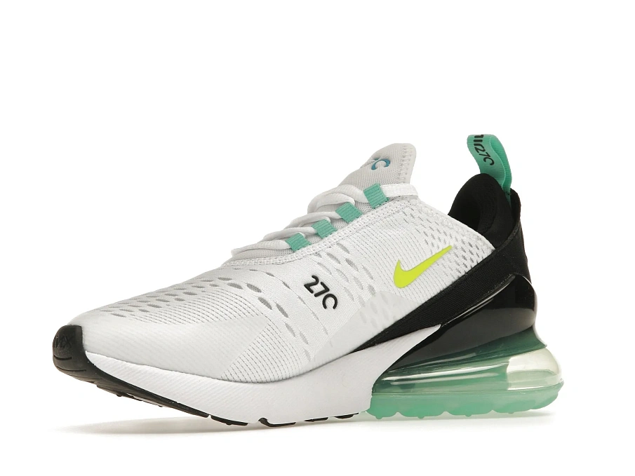 Фото № 4 с приближением к товару «‎Nike Air Max 270 White Laser Blue »