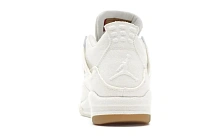 Фото № 4 с приближением к товару «‎Jordan 4 Retro Levis White (Levis Tag)»